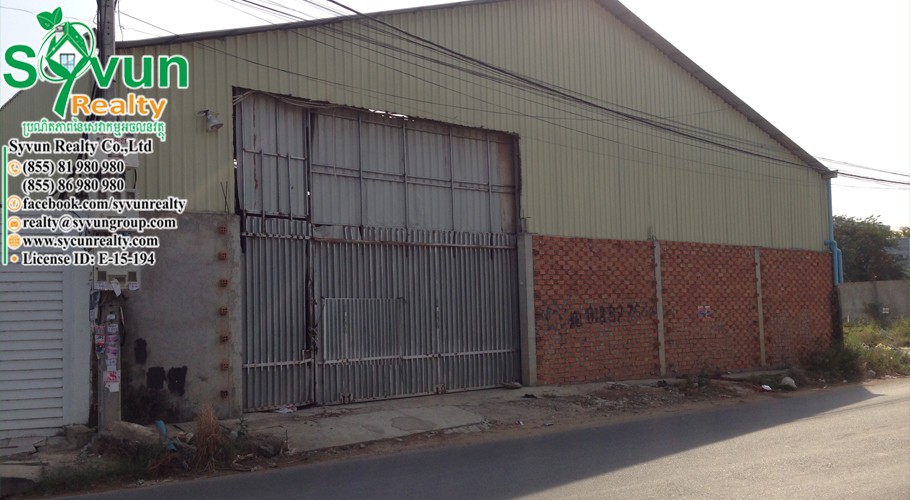 ឃ្លាំងជួលស្ថិតនៅ សង្កាត់ភ្នំពេញថ្មី - Warehouse For Rent In Sangkat Phnom Penh Thmey